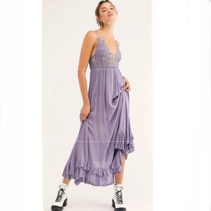 NWT Free People One Adella Maxi Slip Dress